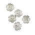 AussieSuperStore Jewellery Making Supplies Silver JF Bead Caps Adjustable (in 2 colors) JF Bead Caps Adjustable | Jewellery Making Accessories 9323823100063 JF540
